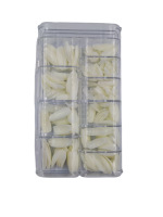 ALMOND Tips Νυχιών 500 τεμ. - Fingertip Art Professional Nails Assorted Sizes - Image 2