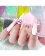 Σετ 10 Μαγνητικά Pom Pom Φουντίτσες Νυχιών - Image 3