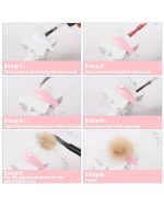 Σετ 10 Μαγνητικά Pom Pom Φουντίτσες Νυχιών - Image 5