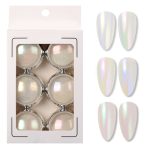 Σετ 6 Fairy Aurora Mirror Σκόνες Νυχιών