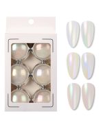 Σετ 6 Fairy Aurora Mirror Σκόνες Νυχιών