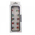 NAIL DECORATIONS ΓΙΑ ΜΑΝΙΚΙΟΥΡ ΠΕΝΤΙΚΙΟΥΡ ΣΕΤ 12 ΒΑΖΑΚΙΑ ΣΕ ΔΙΑΦΟΡΑ ΣΧΕΔΙΑ NY-51005
