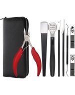 Εργαλεία Pedicure Σετ 8 τμχ Ατσάλινα σε Κασετίνα