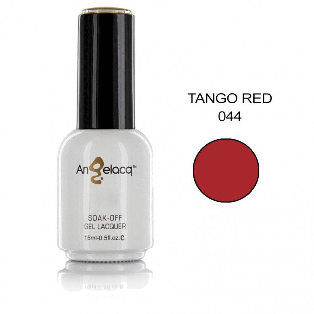 NY-AN044.jpg Ημιμόνιμο επαγγελματικό βερνίκι Angelacq 15 ml - Tango red 044 - Image 1