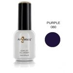 Ημιμόνιμο επαγγελματικό βερνίκι Angelacq 15 ml - Purple 080