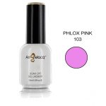 Ημιμόνιμο επαγγελματικό βερνίκι Angelacq 15 ml - Phlox pink 130