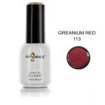 Ημιμόνιμο επαγγελματικό βερνίκι Angelacq 15 ml - Perle geranium red 113