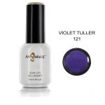 Ημιμόνιμο επαγγελματικό βερνίκι Angelacq 15 ml - Perle violet tuller 121