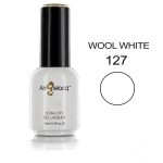 Ημιμόνιμο επαγγελματικό βερνίκι Angelacq 15 ml - Wool white 127