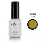 Ημιμόνιμο επαγγελματικό βερνίκι Angelacq 15 ml - Perle gold 129