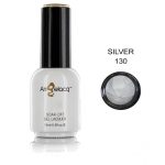 Ημιμόνιμο επαγγελματικό βερνίκι Angelacq 15 ml - Perle silver 130