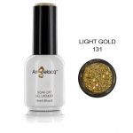 Ημιμόνιμο επαγγελματικό βερνίκι Angelacq 15 ml - Light gold 131