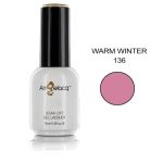 Ημιμόνιμο επαγγελματικό βερνίκι Angelacq 15 ml - Warm winter 136