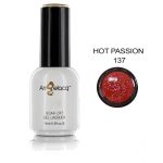 Ημιμόνιμο επαγγελματικό βερνίκι Angelacq 15 ml - Hot passion 137