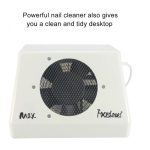 Επαγγελματικός Απορροφητήρας Σκόνης Νυχιών με πανίσχυρο μοτέρ 65W MAX FACESHOWES - Image 3