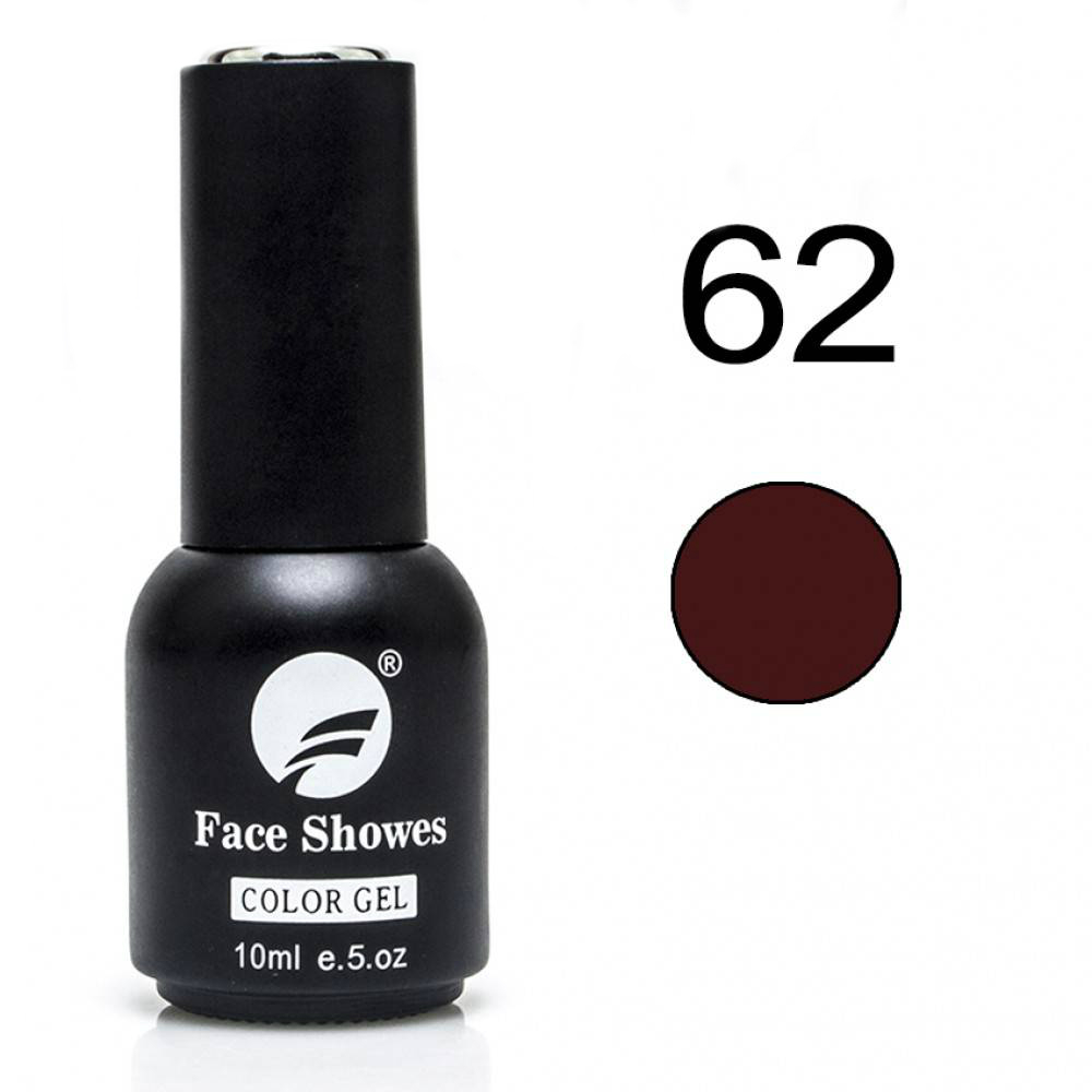 NY-FSH62.jpg ΗΜΙΜΟΝΙΜΟ ΕΠΑΓΓΕΛΜΑΤΙΚΟ ΒΕΡΝΙΚΙ FACE SHOWS 10ML - 0.5FL.OZ CHOCOLATE 62 NY-FSH62 - Image 1