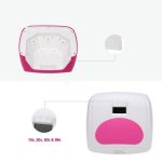 ΕΠΑΓΓΕΛΜΑΤΙΚΟ ΦΟΥΡΝΑΚΙ ΝΥΧΙΩΝ 48W ΤΕΧΝΟΛΟΓΙΑ LED/UV 21 LED NY-SUNQ7 - Image 3