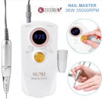 Επαγγελματικός Φορητός Τροχός Νυχιών SG702 35.000rpm - Image 3