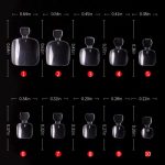 Tips Νυχιών Ποδιού 500 τεμ. GlobalNail - Image 5