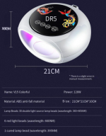 Επαγγελματική λάμπα πολυμερισμού BQ - V15 με mini Led 128W - Image 3