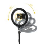 Επαγγελματικό Φωτιστικό Δαχτυλίδι Led 30cm Με Μεγάλο Τρίποδο - Ring Light Lamp YQ - Image 5