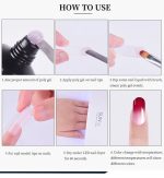 QBD-ACRYLIC GEL-PROFFESIONAL- UV-LED NAIL GEL TEMPERATURE CHANGE - Image 5