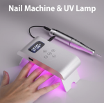 Τροχός Νυχιών και Λάμπα Πολυμερισμού 2 σε 1 Επαναφορτιζόμενος DH-89 - Image 2