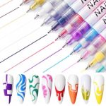 Νail Graffiti pen nail art GlobalNail 0.5mm - Image 2