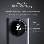 Ασύρματος Επαναφορτιζόμενος τροχών νυχιών 35,000rpm 20W με θύρα USB - Image 7