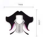 Φόρμα Νυχιών Διάφανη Butterfly 300 τεμάχια - Image 2