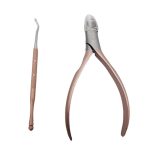 Επαγγελματικός Κόφτης Pedicure με Εργαλείο ονυχοκρύπτωσης σετ 2 τεμ.