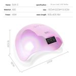 Επαγγελματικό Φουρνάκι νυχιών Sun 5 UV/LED 48w Holographic + ΔΩΡΟ Φουρνάκι SUN5 - Image 5