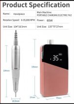 Επαναφορτιζόμενος Φορητός Επαγγελματικός τροχός US-809 - Image 4