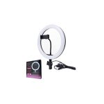 ΦΩΤΙΣΤΙΚΟ ΔΑΧΤΥΛΙΔΙ 26CM RING LAMP LIGHT LED 180-200 LUX ΜΕ 2 ΤΡΙΠΟΔΑ - Image 4