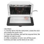 Αποστειρωτής υπεριώδους ακτινοβολίας UV-600, με λάμπα 8W - Image 2