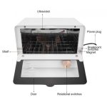 Αποστειρωτής υπεριώδους ακτινοβολίας UV-600, με λάμπα 8W - Image 3