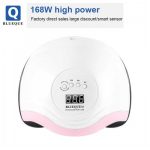 Επαγγελματική Λάμπα Πολυμερισμού BQ-V7 Nail lamp 168 watt - Image 2