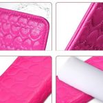 Σετ Μαξιλάρι και Σουπλά Χεριών Ανάγλυφα με Καρδιές - Image 3